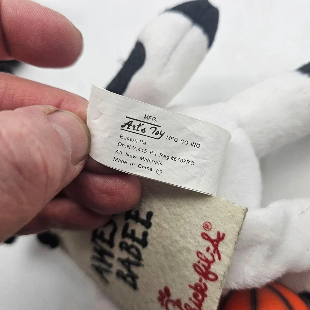 Chick-fil-A Go Deecuns Wake Forest Demon Deacons Basketball Cow Plush Rare Promo